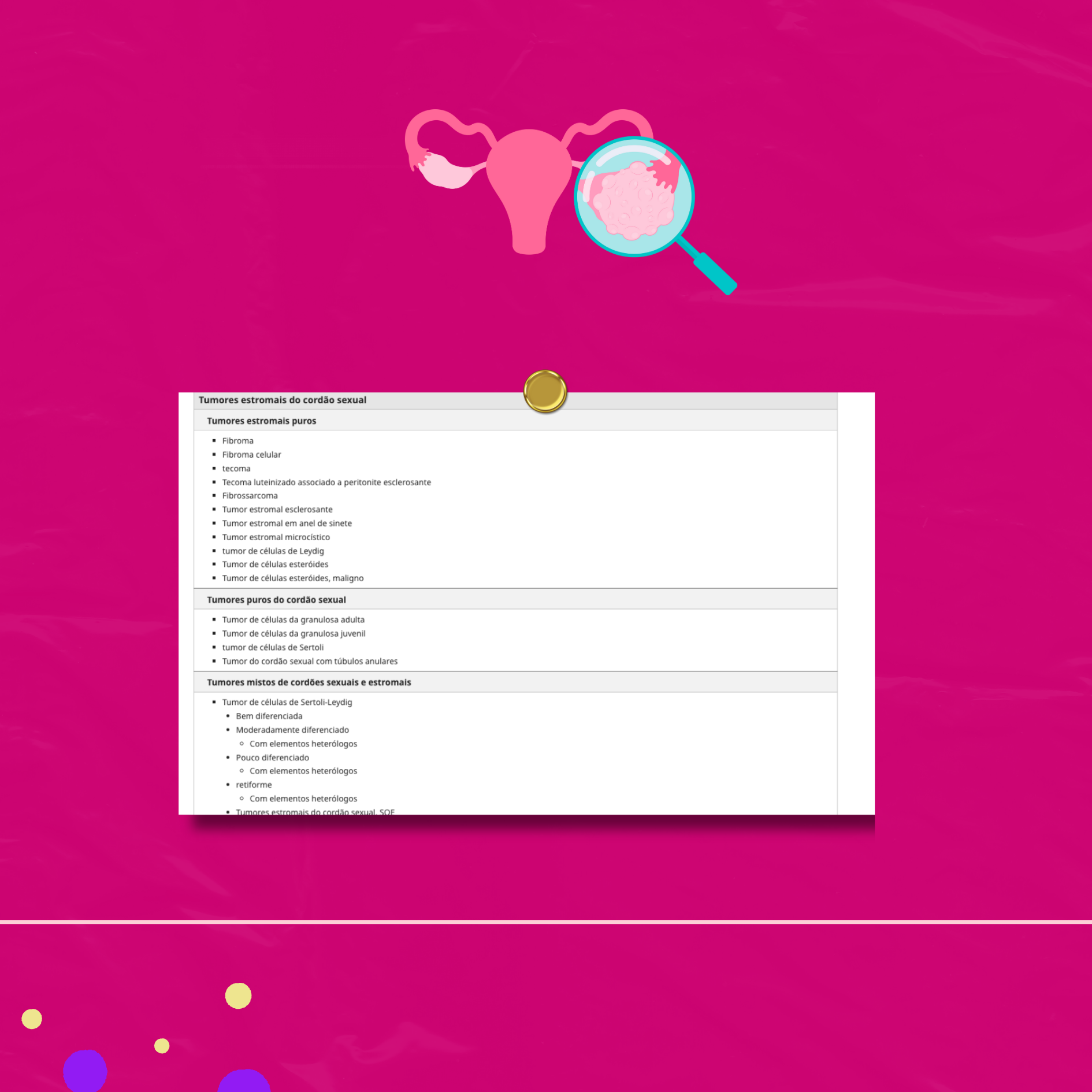 Tumores estromais de cordões sexuais do ovário
