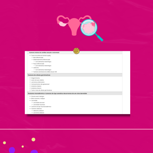 Tumores estromais de cordões sexuais do ovário